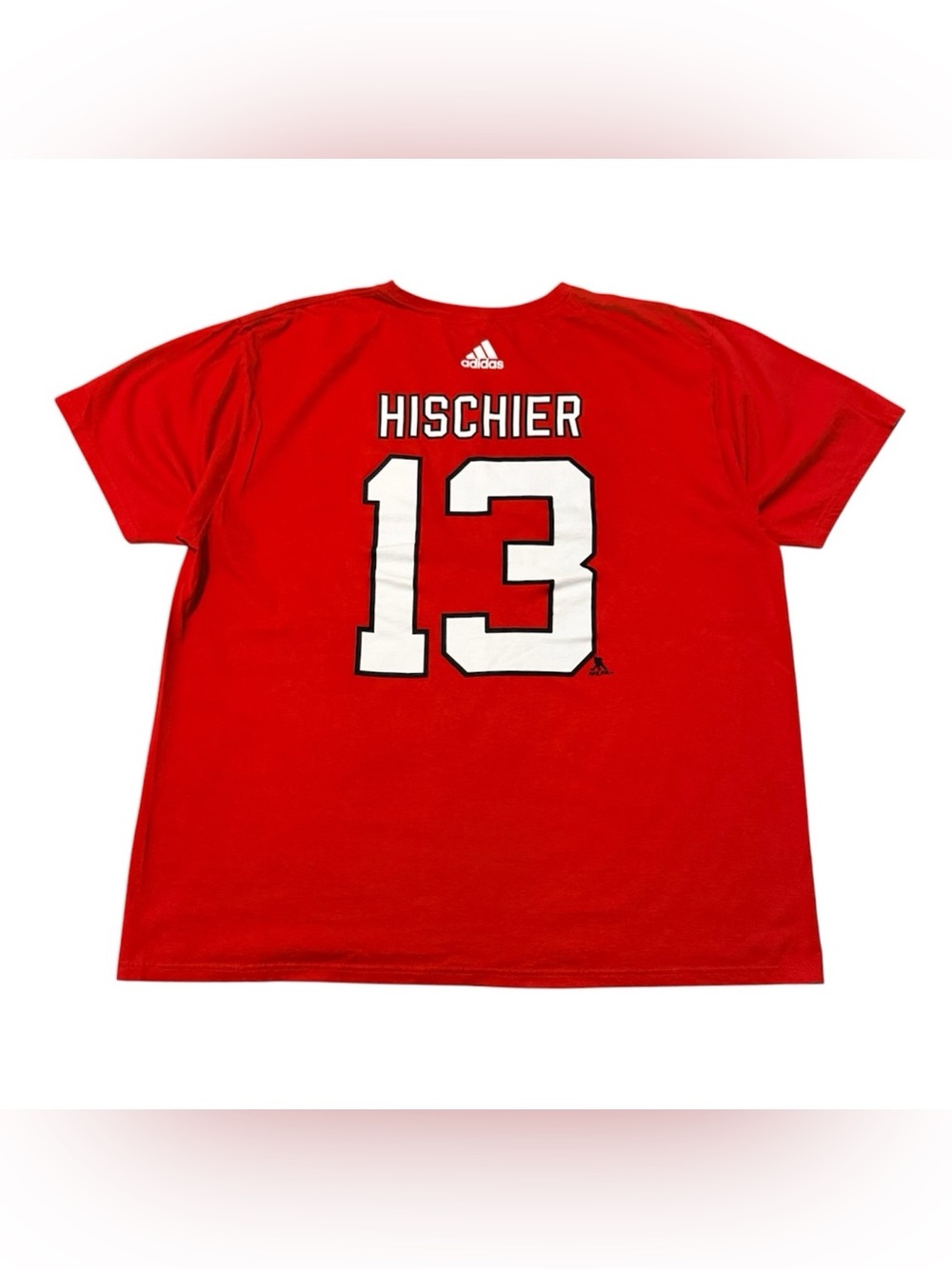 Adidas NHL 2016 New Jersey Devils Nico Hischier No. 13 Jersey Tee